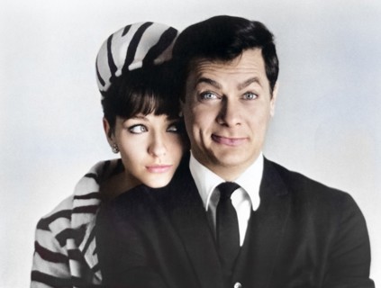 Christine Kaufmann, Tony Curtis, publicity portrait for the film, "Wild And Wonderful" Universal