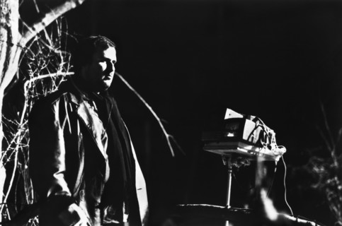 Director Alex Proyas, on-set of the film, "The Crow", Robert Zuckerman, Miramax Films, 1994