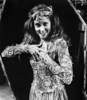 January Eckert, on-set of the play, "Doors Of Mystery", presented by Long Wharf Theater on PBS
