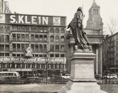 S. Klein department store, Union Square, New York City, New York, USA, Berenice Abbott, Federal Art