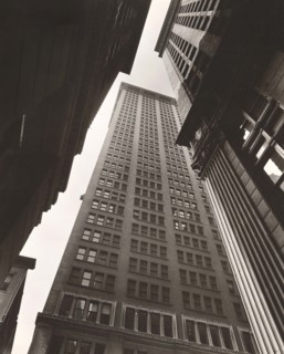 Canyon, Broadway and Exchange Place, New York City, New York, USA, Berenice Abbott, Federal Art