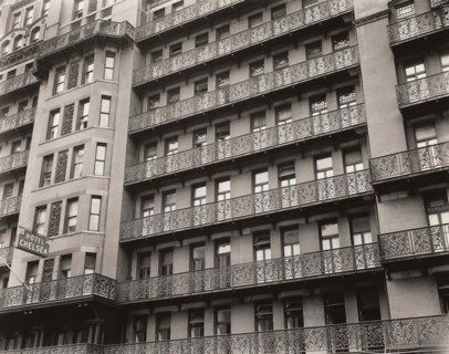 Chelsea Hotel, West 23rd Street, New York City, New York, USA, Berenice Abbott, Federal Art