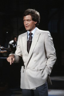American Television talk show host David Letterman, three-quarter length portrait, Late Night With