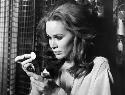 Karen Black, on-set of the film, "The Pyx", aka "The Hooker Cult Murders", Cinépix Film Properties,