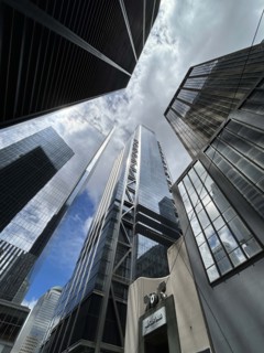 3 World Trade Center, low angle view, 175 Greenwich Street, Financial District, New York City, New
