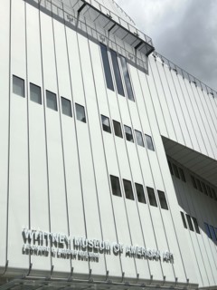 Whitney Museum of American Art, building exterior, New York City, New York, USA