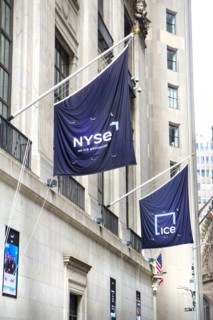 New York Stock Exchange, building exterior, New York City, New York, USA
