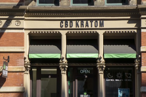 CBD Kratom Cannabis Dispensary, New York City, New York, USA