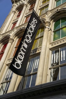 Bloomingdale's Department Store, building exterior, Soho, New York City, New York, USA