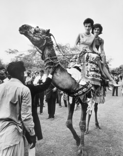 U.S. First Lady Jacqueline Kennedy with her sister, Princess Lee Radziwill of Poland, riding on