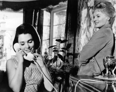 Susan Strasberg, Ann Todd, on-set of the British film, "Taste Of Fear", U.S. title: "Scream Of