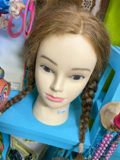 Female mannequin head for sale