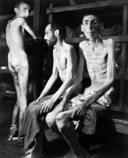 Russian, Polish, and Dutch slave laborers interned at Buchenwald concentration camp averaged 160