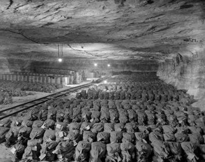 ReichsBank wealth, SS loot, and Berlin Museum paintings, removed from Berlin, discovered by 3rd U.S