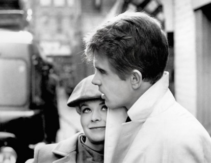 Susannah York, Warren Beatty, on-set of the film, "Kaleidoscope", aka "The Bank Breaker",