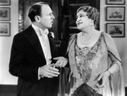 Roland Young, Alison Skipworth, on-set of the film, "A Lady's Profession", Paramount Pictures, 1933