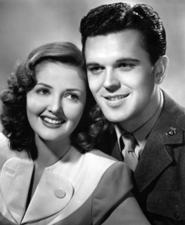 Martha Vickers, Richard Martin, publicity portrait for the film, "Marine Raiders", RKO Radio