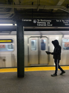 L Train Subway Station, Williamsburg, Brooklyn, New York, USA