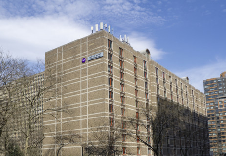 NYU Langone Arnold & Marilyn Greenberg Hall, building exterior, 545 First Avenue, New York City,