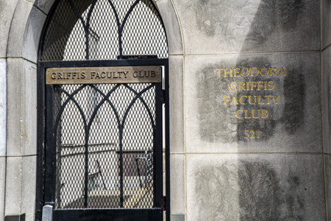 Theodora Griffis Faculty Club, New York Weill Cornell Medical Center, building exterior, entrance,