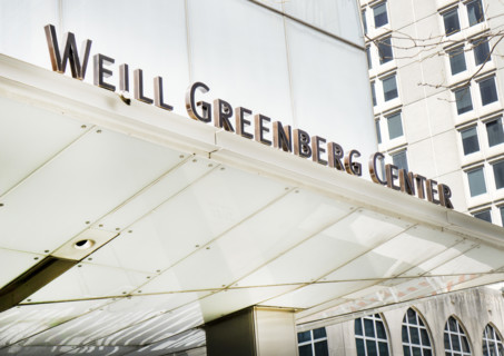 Weill Greenberg Center, Weill Cornell Medicine, building exterior, 1305 York Avenue, New York City,