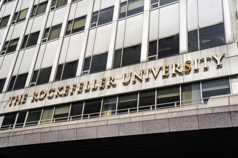 The Rockefeller University, a  private biomedical research and graduate-only university, detail of