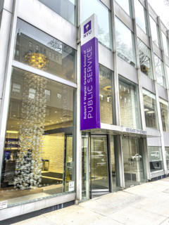 Robert F. Wagner Graduate School of Public Service, New York University, building exterior, 105