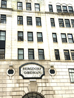 Bergdorf Goodman department store, building exterior, New York City, New York, USA