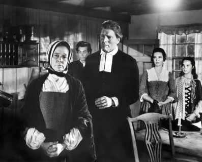 Eva Le Gallienne (left), Burt Lancaster (center), Neil McCallum (2nd left), Janelle Scott (2nd