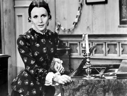 Clair Bloom, on-set of the film, "A Doll's House", directed by Patrick Garland, Anglo-EMI Film