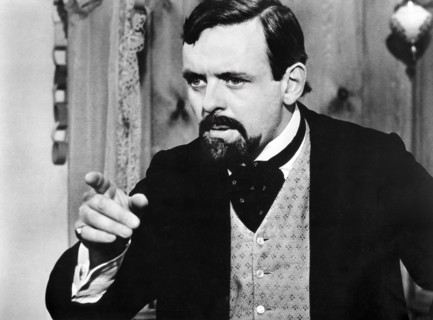 Anthony Hopkins, on-set of the film, "A Doll's House", directed by Patrick Garland, Anglo-EMI Film