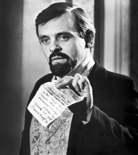 Anthony Hopkins, on-set of the film, "A Doll's House", directed by Patrick Garland, Anglo-EMI Film
