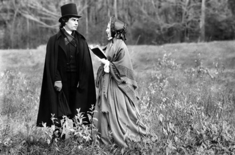 Norman Snow, Nancy New, on-set of the film, "The Europeans", Enterprise Pictures (UK),