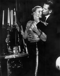 Ingrid Thulin, Glenn Ford, on-set of the film, "The Four Horsemen Of The Apocalypse", MGM, 1962
