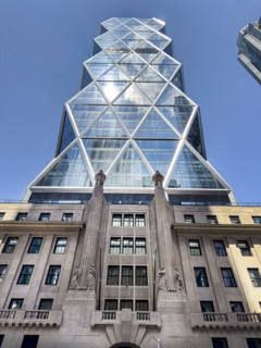 Hearst Tower, featuring the original Hearst Magazine Building (Six lowest floors), building