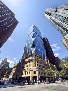 Hearst Tower, featuring the original Hearst Magazine Building (Six lowest floors), building