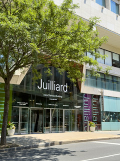 The Julliard School, Irene Diamond Building, building exterior, 155 West 65th Street, Manhattan,