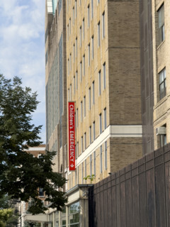 Morgan Stanley Children's Hospital, building exterior, New York-Presbyterian Hospital/Columbia