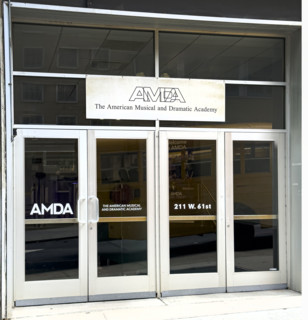 AMDA, The American Musical and Dramatic Academy, building exterior, 211 West 61st Street,