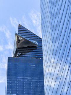 30 Hudson Yards with view of The Edge observation deck (background left) and One Manhattan West