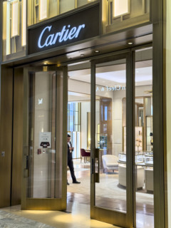 Cartier retail store, exterior view, The Shops and Restaurants at Hudson Yards, 20 Hudson Yards,