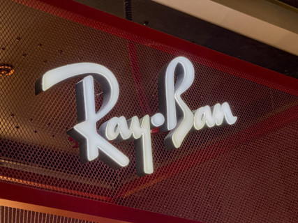 Ray Ban retail store, exterior detail, The Shops and Restaurants at Hudson Yards, 20 Hudson Yards,