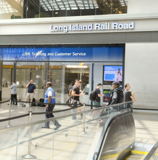 Long Island Rail Road ticketing and customer service, Moynihan Train Hall, Pennsylvania Station,