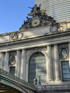 Grand Central Terminal, exterior building detail, Manhattan, New York City, New York, USA