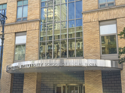 Columbia University of Social Work, building exterior, 1255 Amsterdam Avenue, Morningside Heights,