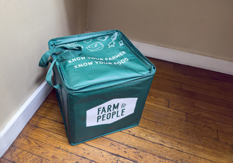 Farm to People insulated grocery delivery bag