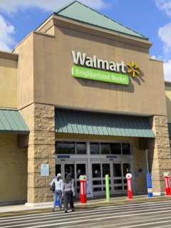 Walmart, building exterior, Boca Raton, Florida, USA