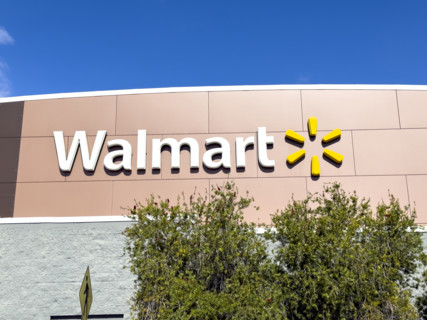 Walmart, building exterior detail, Boca Raton, Florida, USA