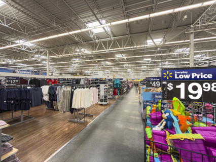 Walmart, interior view, Boca Raton, Florida, USA