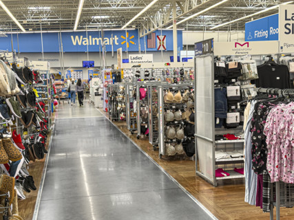 Walmart, interior view, Boca Raton, Florida, USA